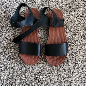 SHEIN Black and Brown Sandals